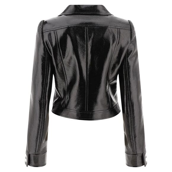 Slim Fit Vinyl Jacket - Picture 2 of 4